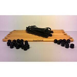 Tensegri-Teach Tensegrity Kit Wooden Rods Elastic Bands STEM Geometry Learning